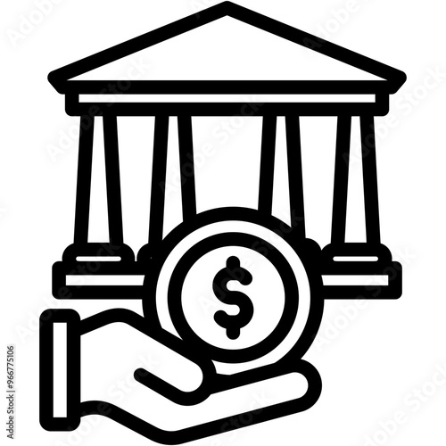 Government Bailout Icon