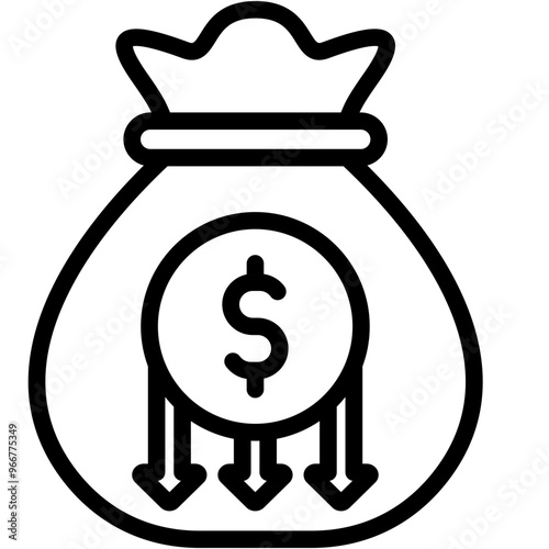 Deflation Icon