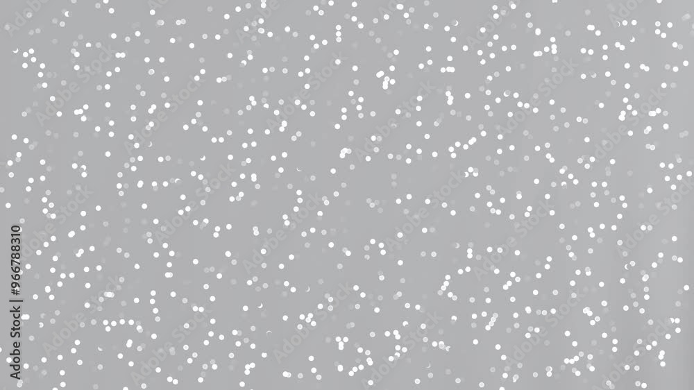 Grey Bokeh Sparkle Background Loop. Grey Bokeh Sparkle Background Loop.
