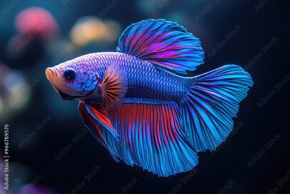 Vibrant Siamese Fighting Fish Vibrant Siamese Fighting Fish