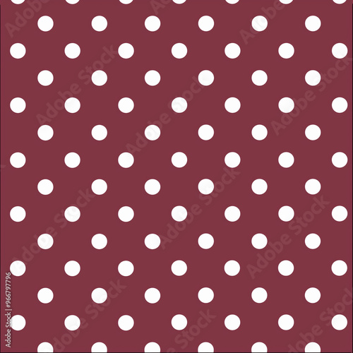 Cute Colourful Polka dot Seamless Pattern Digital Download