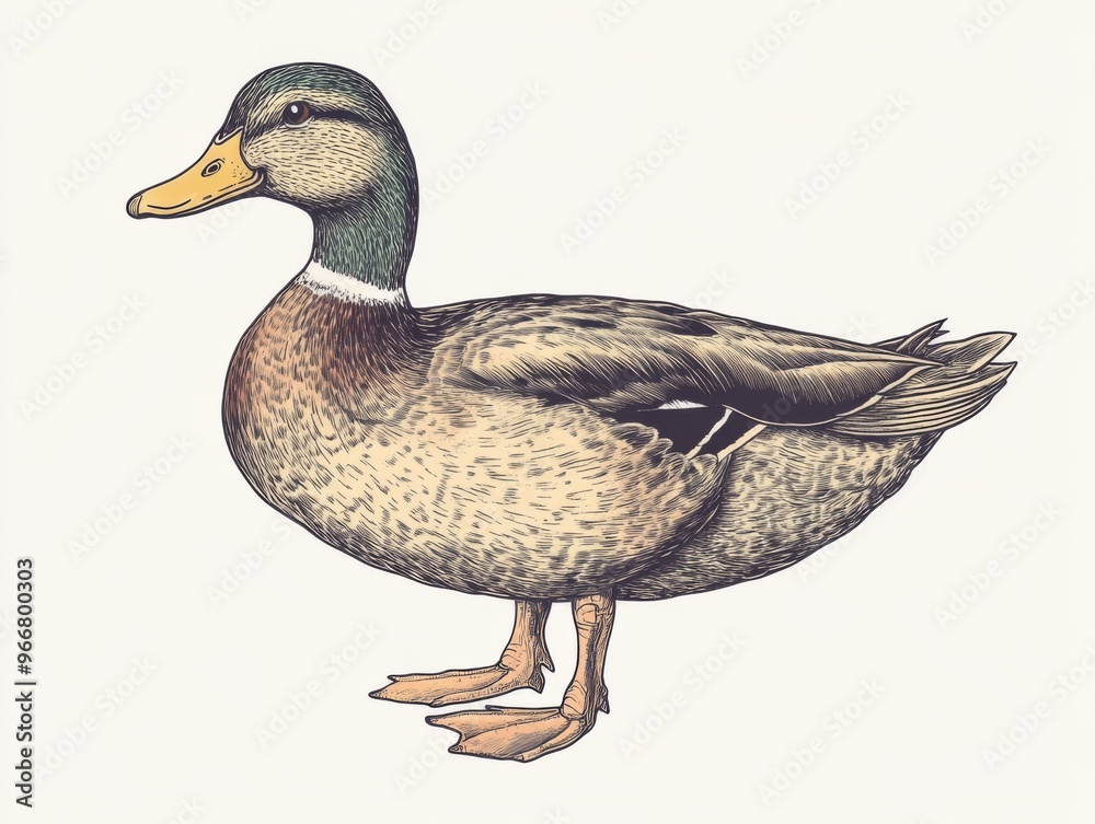 Obraz premium One duck