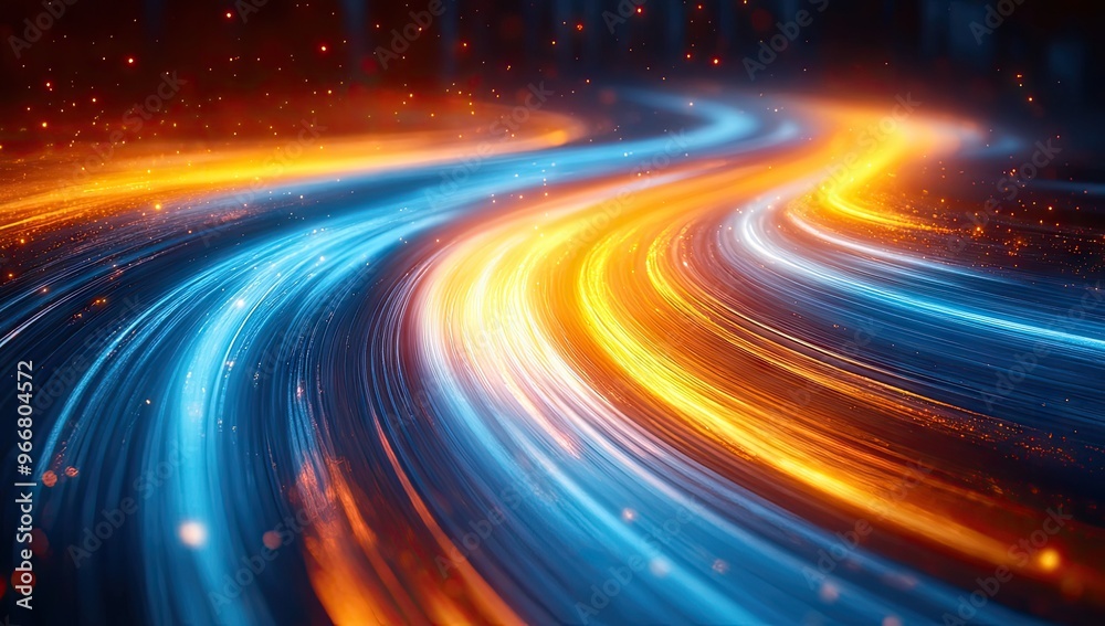 Abstract Light Trails Abstract Light Trails