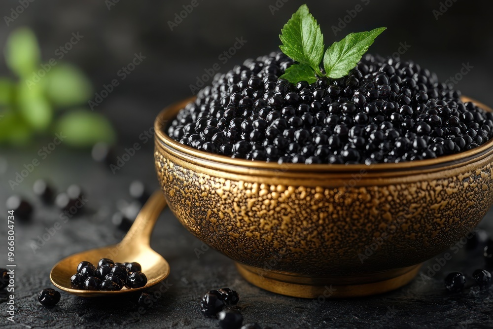 Black Caviar in a Golden Bowl Black Caviar in a Golden Bowl