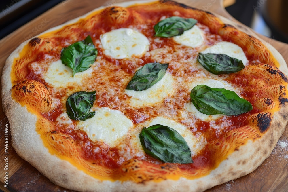 neapolitan homemade pizza margarita from the brick oven. Napoleon Italian Pizza with fresh mozzarella and basil leaves. true Italian Traditional Pizza Margherita, ai neapolitan homemade pizza margarita from the brick oven. Napoleon Italian Pizza with fresh mozzarella and basil leaves. true Italian Traditional Pizza Margherita, ai