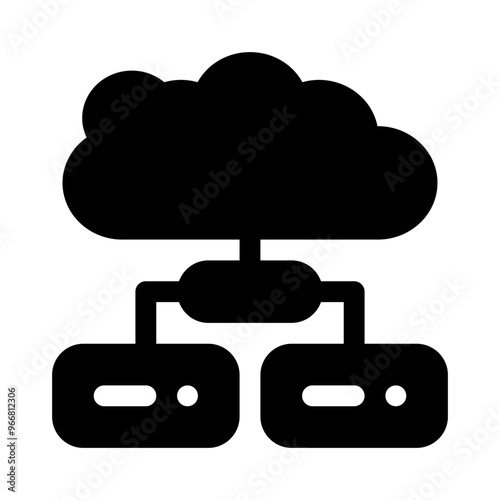 infrastructure glyph icon