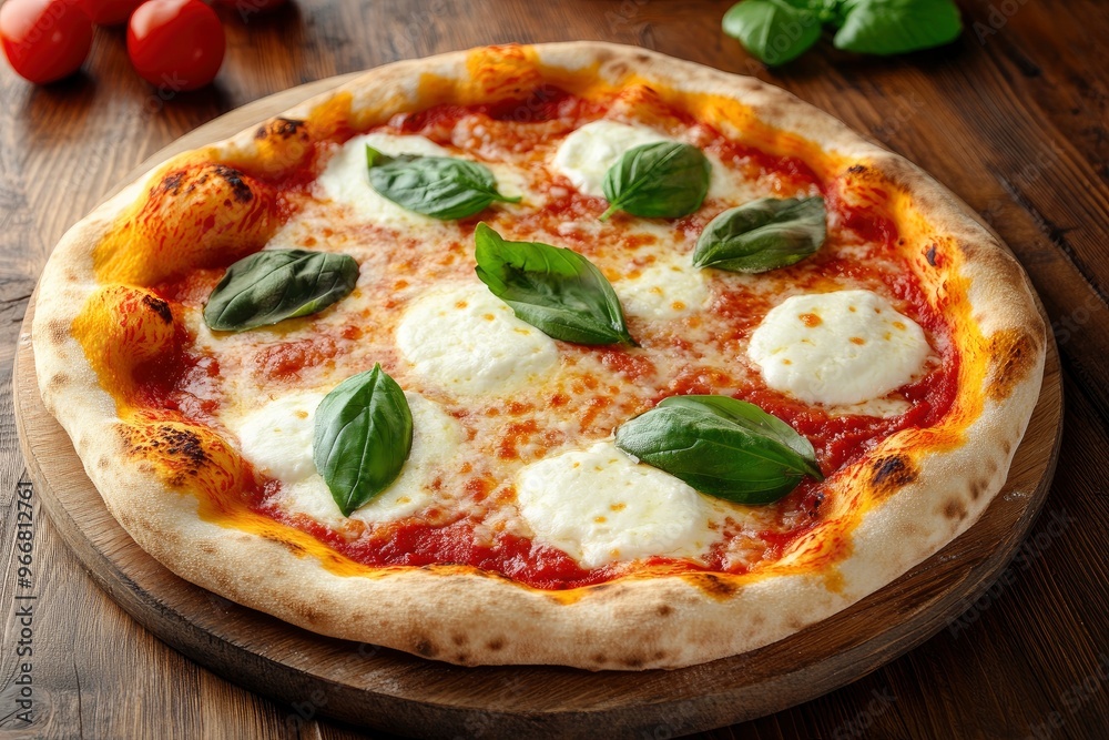 neapolitan homemade pizza margarita from the brick oven. Napoleon Italian Pizza with fresh mozzarella and basil leaves. true Italian Traditional Pizza Margherita, ai neapolitan homemade pizza margarita from the brick oven. Napoleon Italian Pizza with fresh mozzarella and basil leaves. true Italian Traditional Pizza Margherita, ai