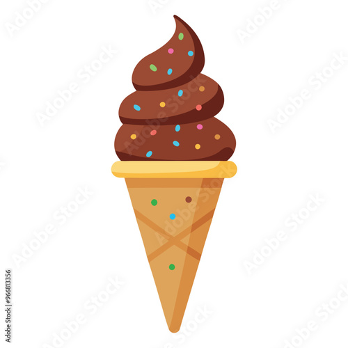 Sweet cartoon cold ice cream set and tasty cartoon frozen icecream collection vector delicious. Set of ice cartoon colorful ice-cream desserts. Chocolate and milk icecream vector illustration