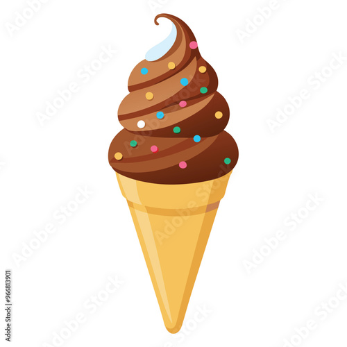 Sweet cartoon cold ice cream set and tasty cartoon frozen icecream collection vector delicious. Set of ice cartoon colorful ice-cream desserts. Chocolate and milk icecream vector illustration