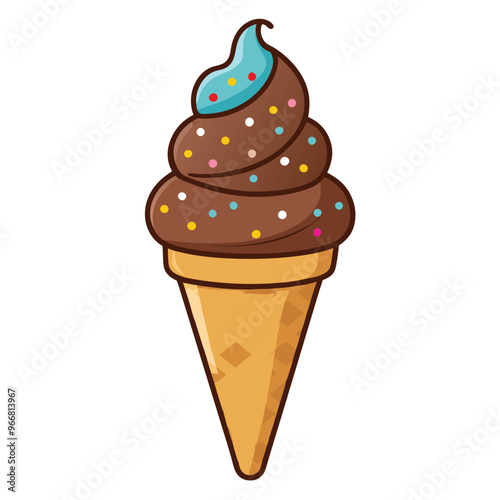Sweet cartoon cold ice cream set and tasty cartoon frozen icecream collection vector delicious. Set of ice cartoon colorful ice-cream desserts. Chocolate and milk icecream vector illustration