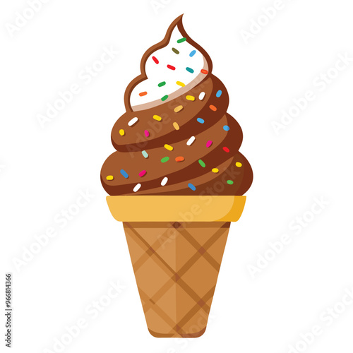 Sweet cartoon cold ice cream set and tasty cartoon frozen icecream collection vector delicious. Set of ice cartoon colorful ice-cream desserts. Chocolate and milk icecream vector illustration