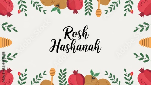 Jewish New Year, Rosh Hashanah, background photo