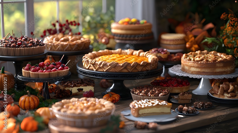 A beautifully arranged Thanksgiving table in a modern home, featuring a fusion of traditional Canadian dishes and contemporary decor A beautifully arranged Thanksgiving table in a modern home, featuring a fusion of traditional Canadian dishes and contemporary decor