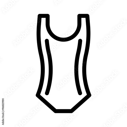 swimwear line icon
