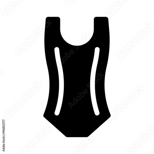 swimwear glyph icon