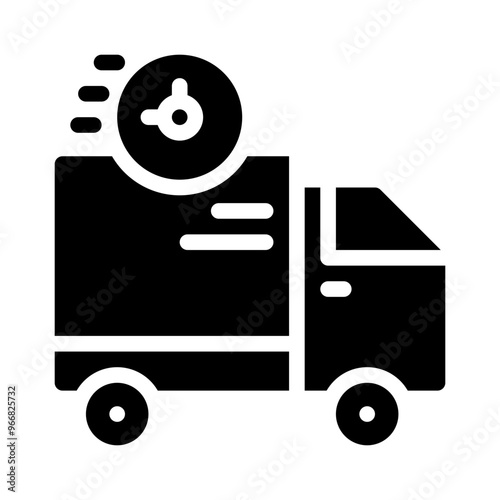 delivery glyph icon