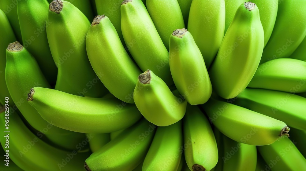 Bunch of bananas, closeup 