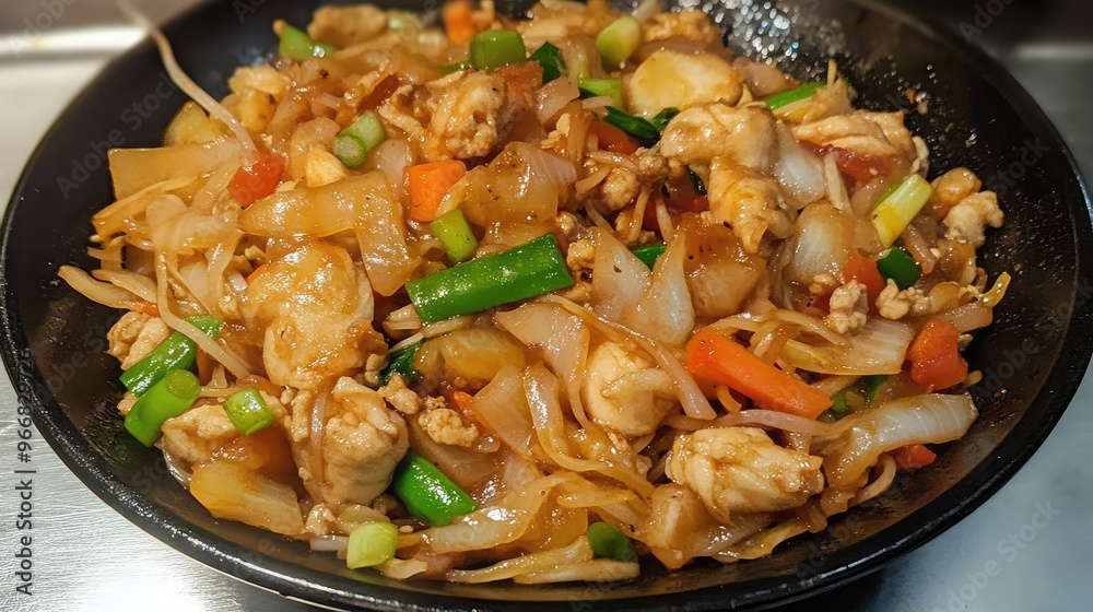 stir fried chicken with vegetables stir fried chicken with vegetables