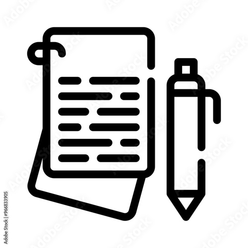 pen line icon