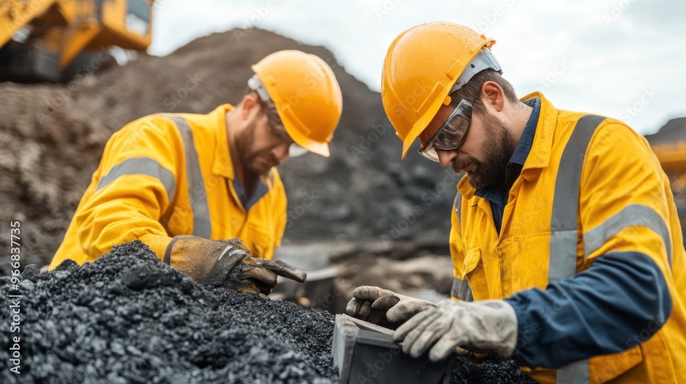 Engineers at Work: Precision Maintenance on Mining Equipment Engineers at Work: Precision Maintenance on Mining Equipment