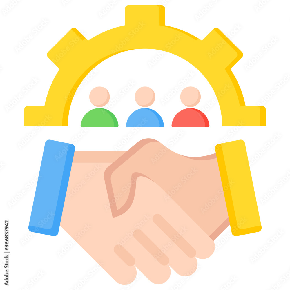 Customer Relationship Management Icon Customer Relationship Management Icon