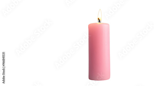 candle on transparent background photo