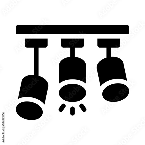 lighting glyph icon