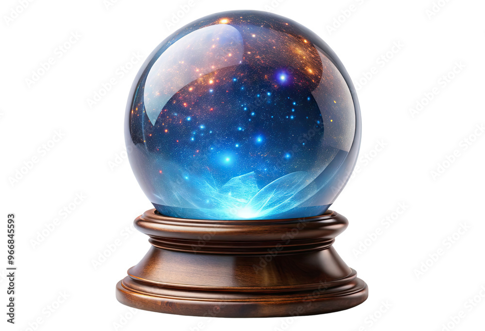 Magic Ball isolated with transparent background Magic Ball isolated with transparent background
