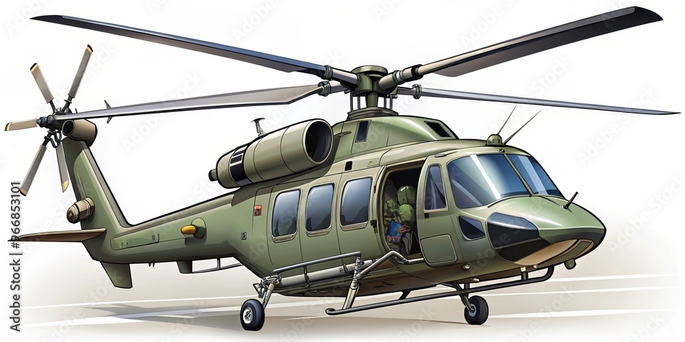Whirling blades trace a path of precision as the helicopter rises, its sleek fuselage piercing the clouds, a Whirling blades trace a path of precision as the helicopter rises, its sleek fuselage piercing the clouds, a