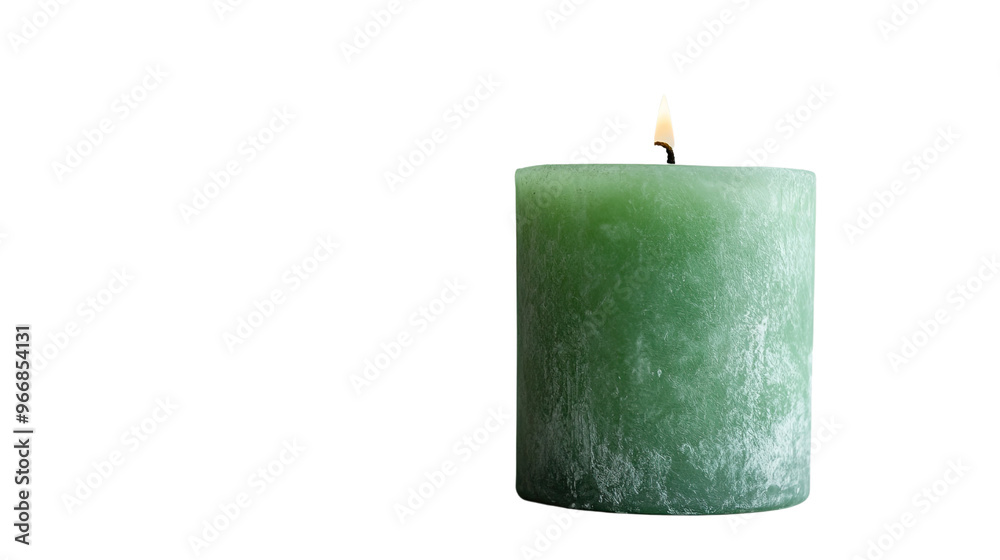 candle on transparent background