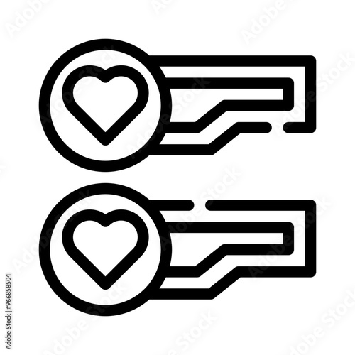 health bar line icon