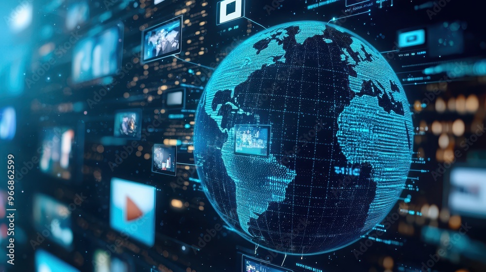 Global Network Digital World Connection Global Network Digital World Connection