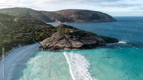 фотографія Aerial view of Hellfire Bay in Cape Le Grand National Park, Western Australia