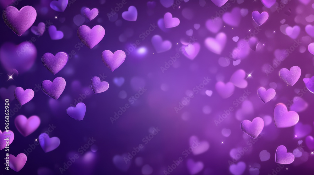 A pretty purple background with cute hearts. Perfect for celebrating Valentine's Day! A pretty purple background with cute hearts. Perfect for celebrating Valentine's Day!