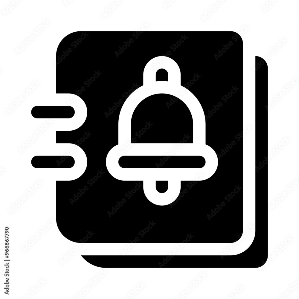 reminder glyph icon reminder glyph icon