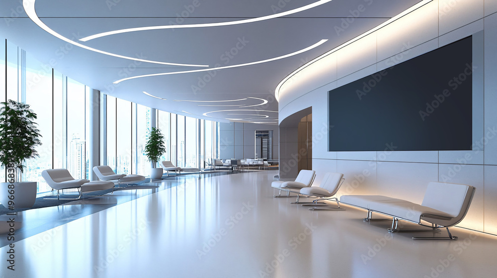 interior of a modern office interior of a modern office