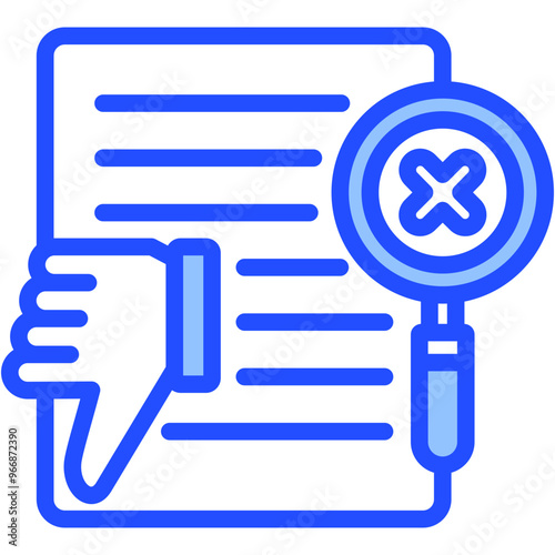 Adverse Opinion Icon