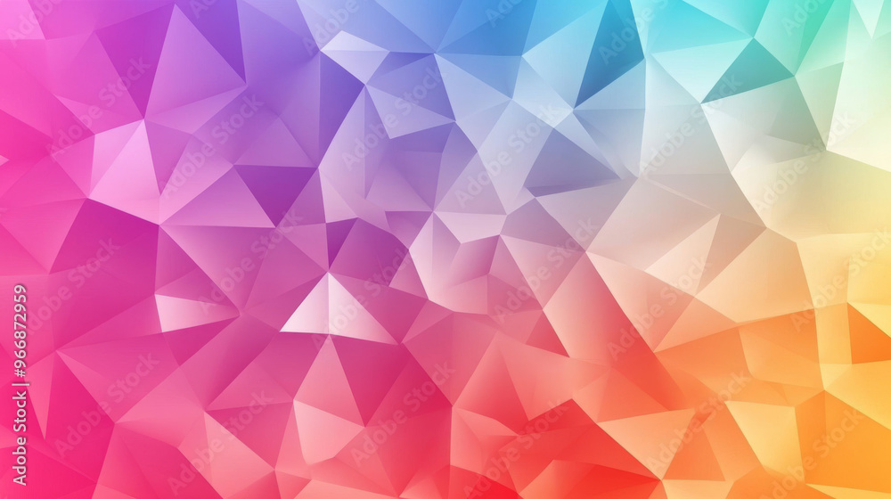 This is a colorful background with a geometric, triangular pattern. It has a gradient effect and a low-poly style. This design is perfect for adding a modern and unique look to your business projects. This is a colorful background with a geometric, triangular pattern. It has a gradient effect and a low-poly style. This design is perfect for adding a modern and unique look to your business projects.
