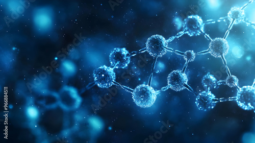 A close-up visualization of...