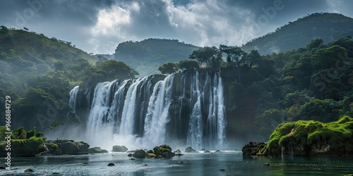Majestic Waterfall