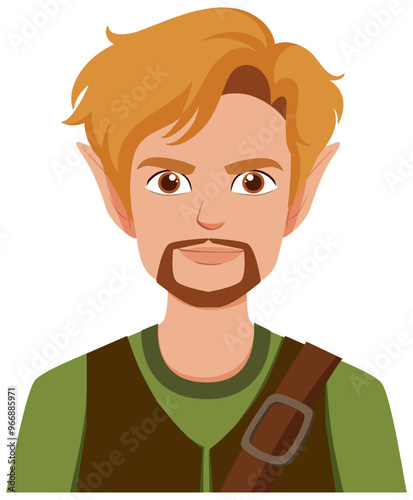 Fantasy Elf Character Portrait