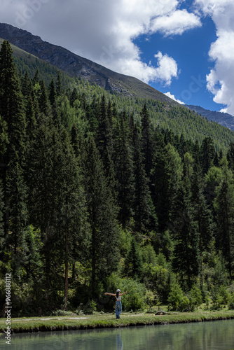 lake in the mountains