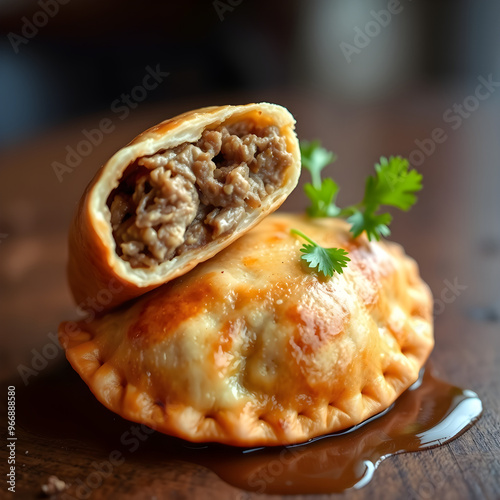 Deliciosa empanada casera: Recién hecha y lista para disfrutar