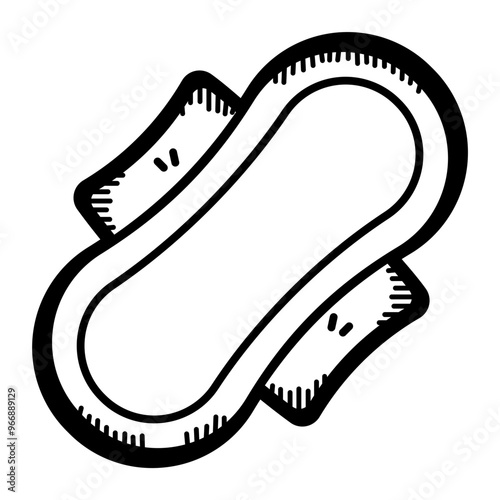 Sanitary towel Icon
