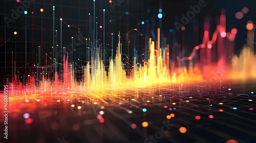 A colorful digital visualiz...