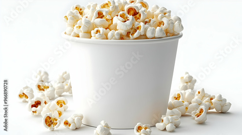 A container filled with pop...