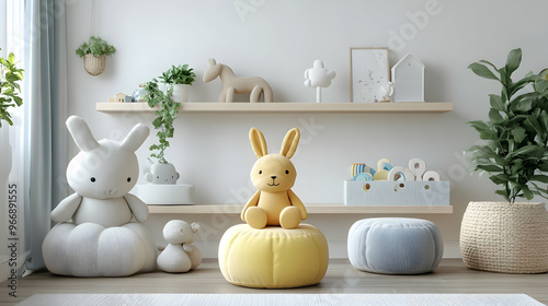 A cozy children's playroom ...