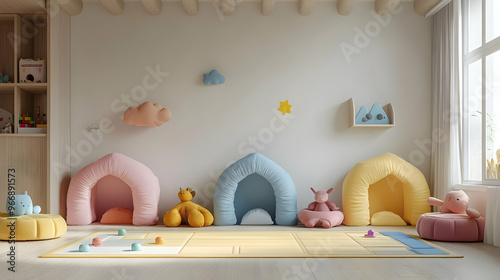 A cozy children's playroom ...