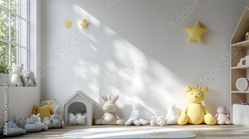 A cozy children's room with...
