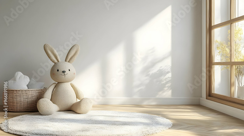 A cozy room featuring a plu...